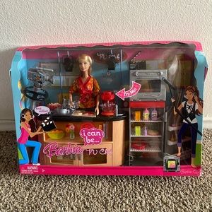 Brand New Barbie I Can Be TV Chef Playset